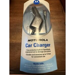 VTG Motorola VC610 Car Charger NOS Original Packaging PLEASE READ DESC